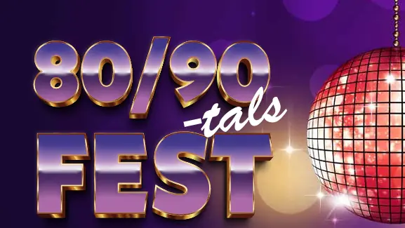 80s and 90s Party on 7 November at Sundbyholm — Sundbyholm, Eskilstuna