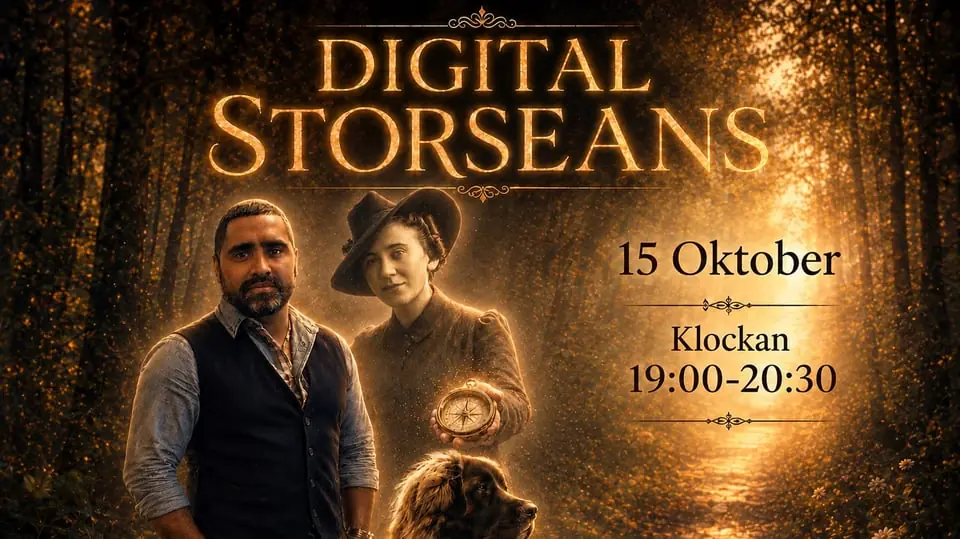 DIGITAL STORSEANS WITH MARTIN OHLSON 15/10 — Distanskurs Zoom Workplace