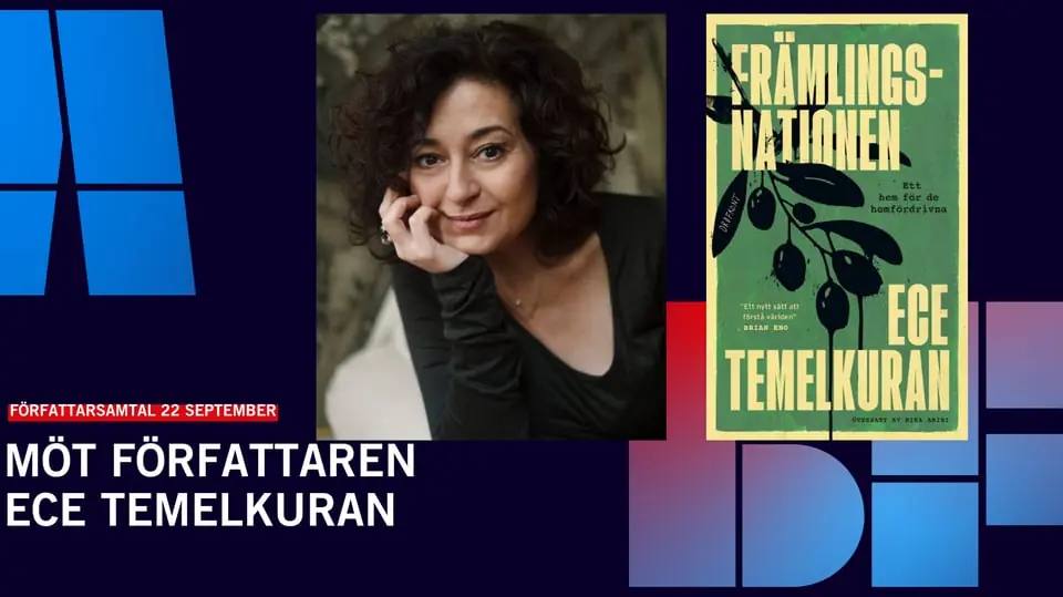 Meet Author Ece Temelkuran — ABF-huset, Sveavägen 41, Stockholm
