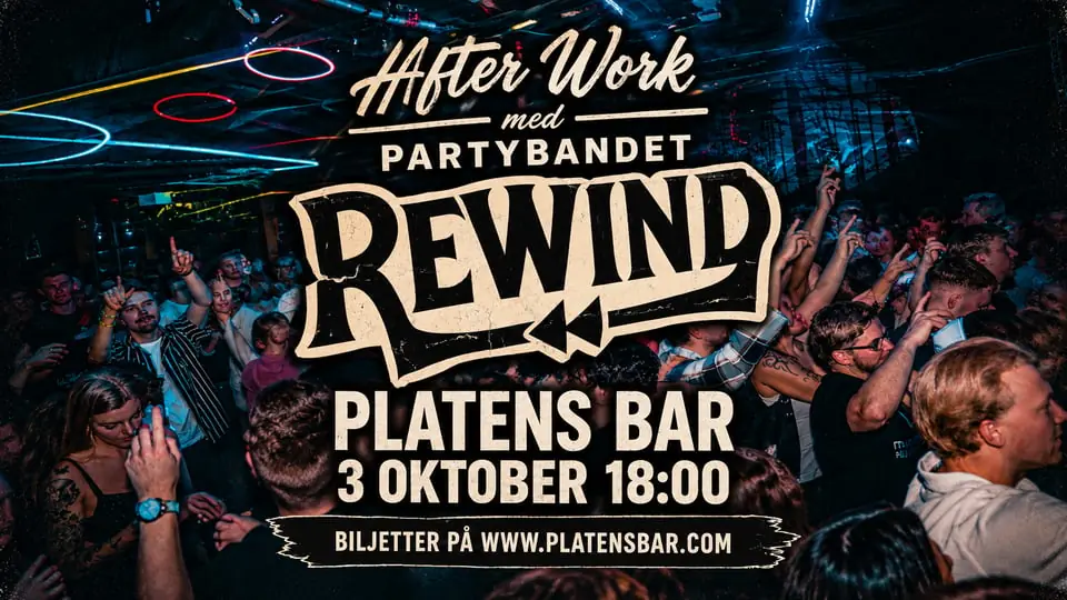 AW with Bandet Rewind — Platens Bar, Linköping