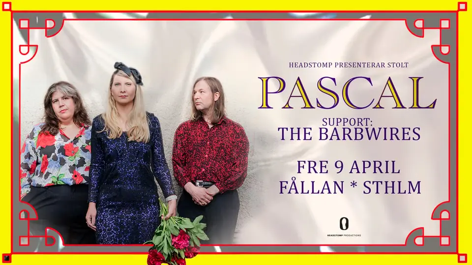PASCAL support: The Barbwires — Fållan, Stockholm