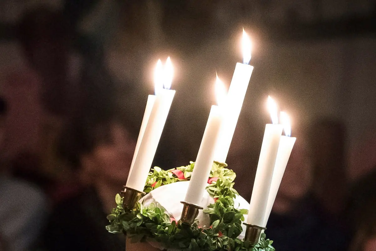 Luciakonsert i Härlanda kyrka — Härlanda kyrka, Göteborg