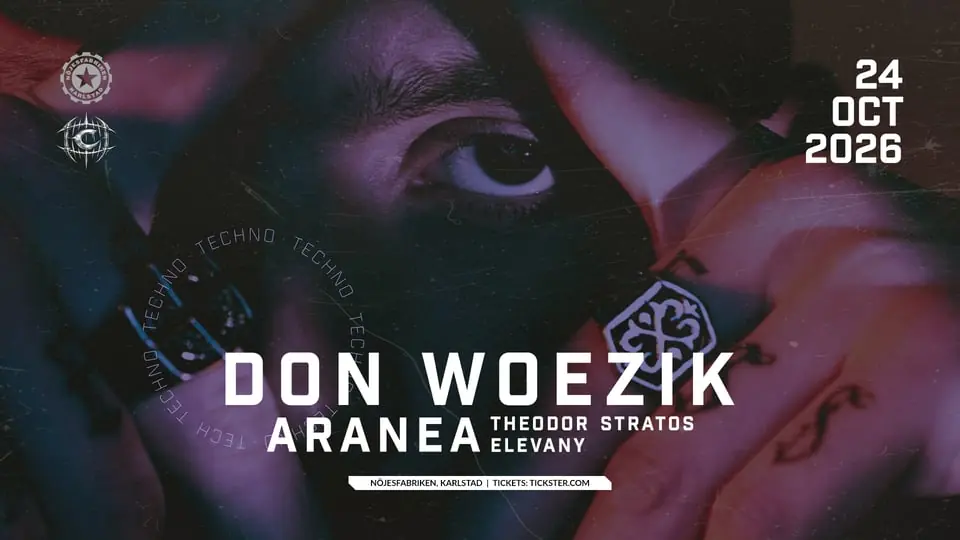 Harder Halloween w. Don Woezik — Nöjesfabriken, Karlstad