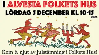 Julmarknad & Loppis i Alvesta Folkets Hus