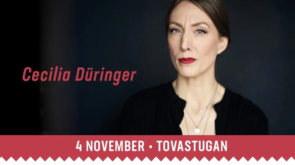 Author Evening and Dinner with Cecilia Düringer — Restaurang Tovastugan, Nyköping