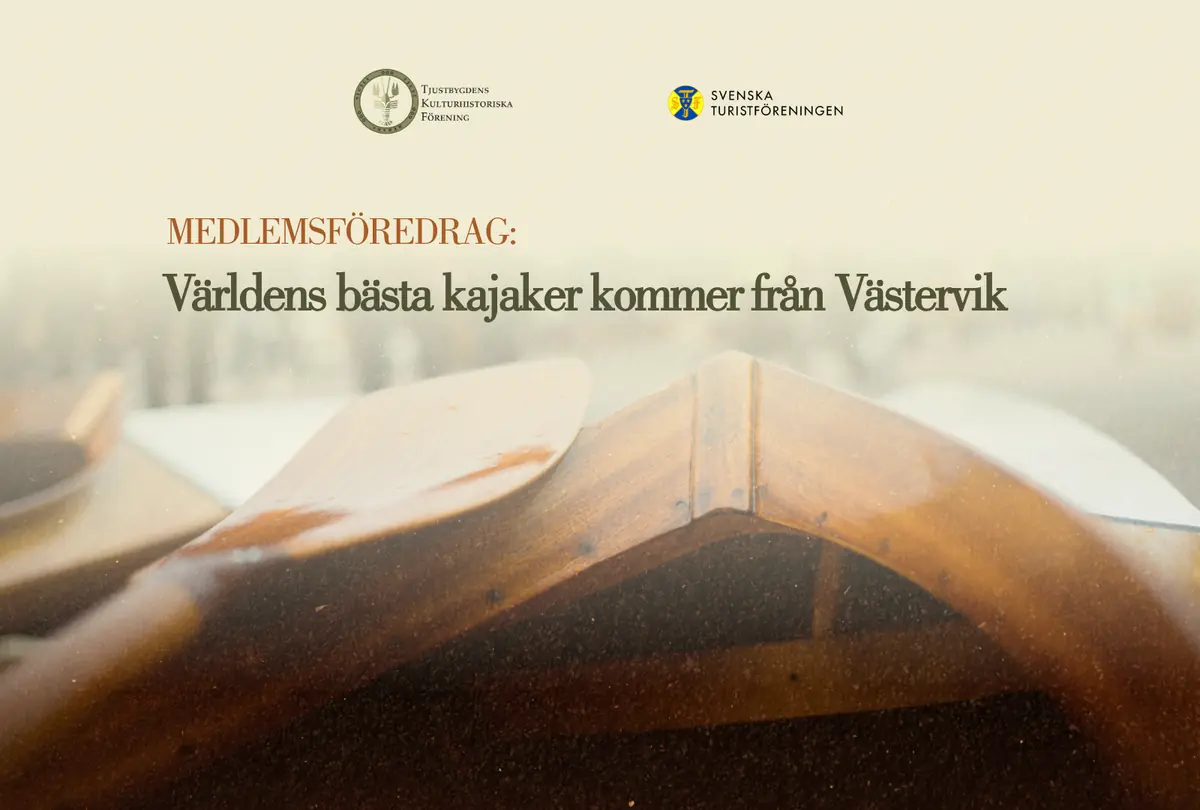 Lecture: The World's Best Kayaks Come from Västervik — Västerviks Museum, Västervik