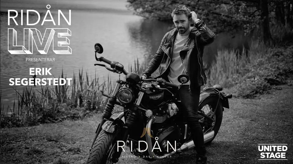 RIDÅN LIVE - An Intimate Evening with Erik Segerstedt — RIDÅN - Bistro, Bar & Kultur, Linköping