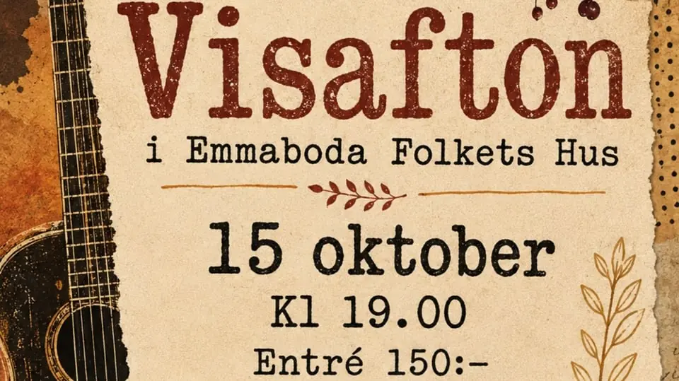 Visafton — Emmaboda Folkets Hus, Emmaboda