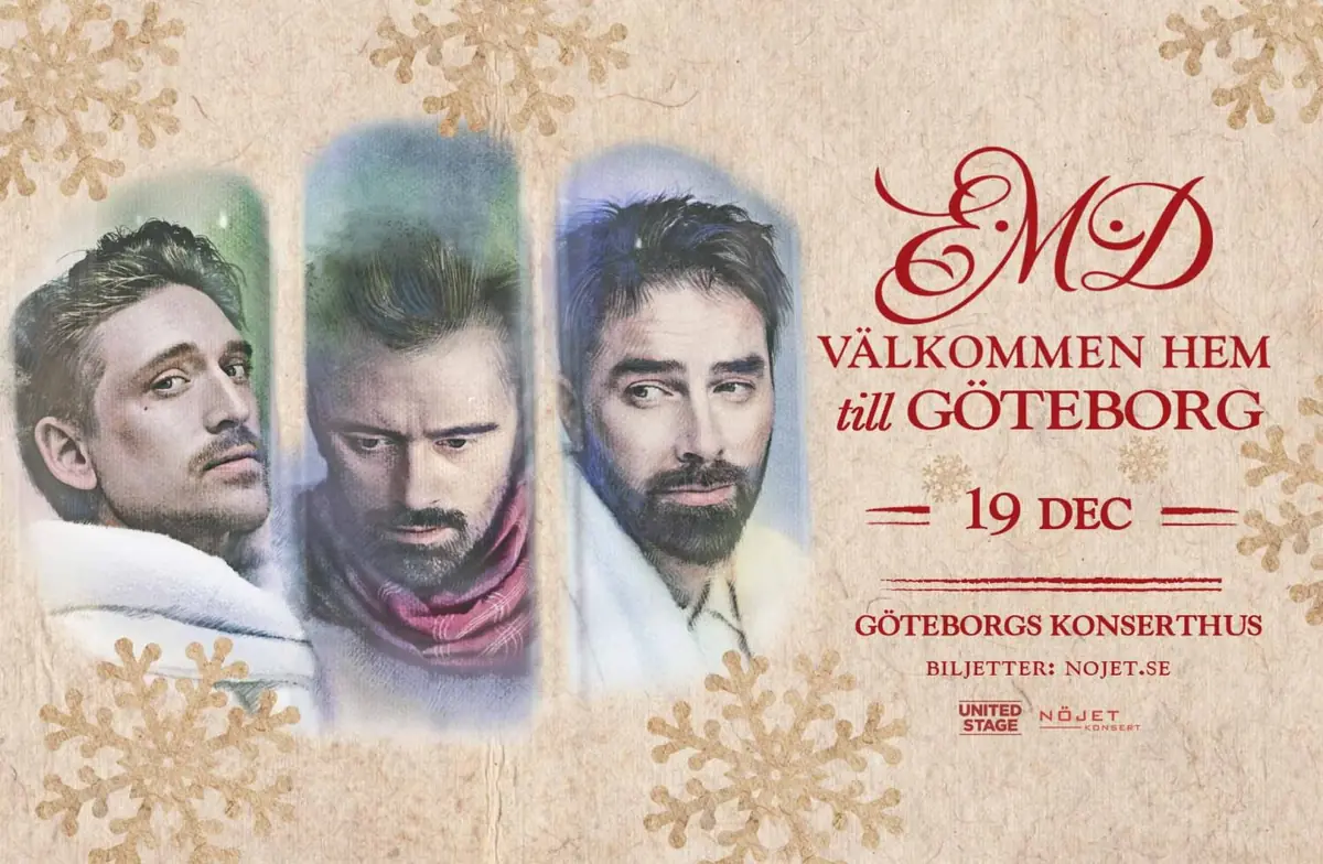 E.M.D. - Welcome Home — Göteborgs Konserthus, Gothenburg