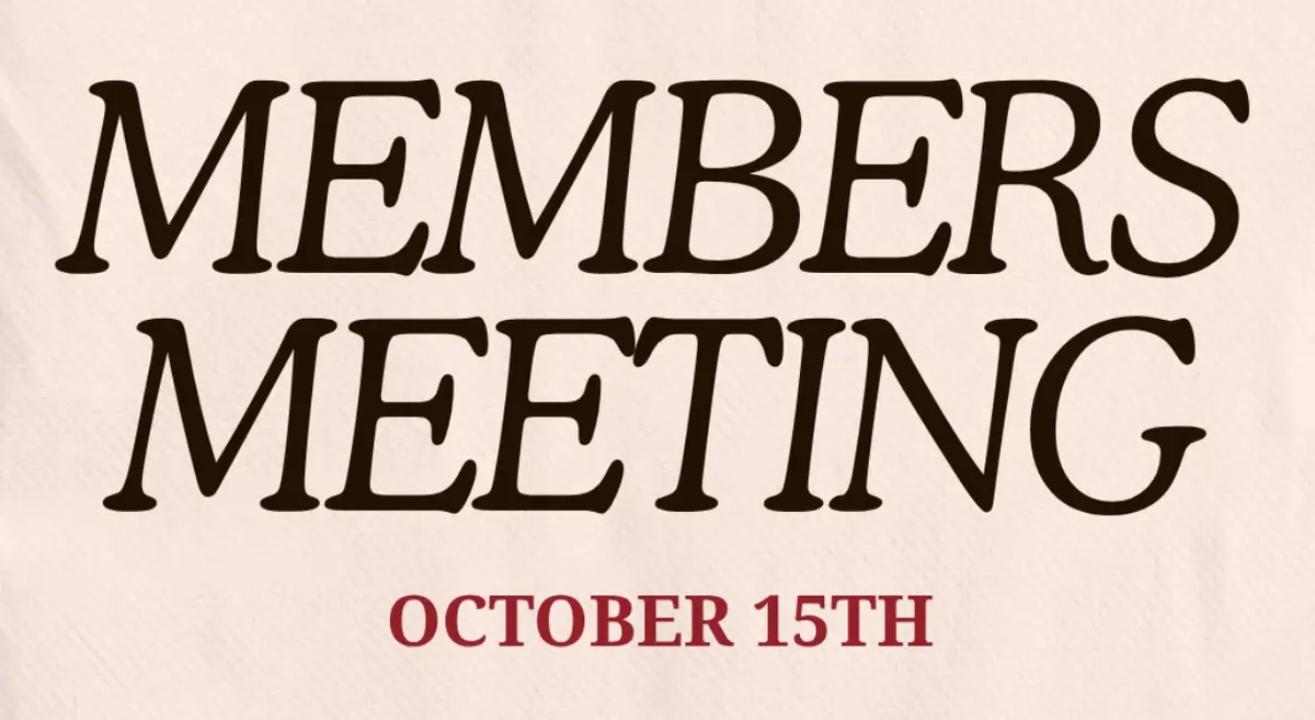 Member's Meeting — E31, Visby