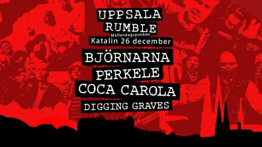 Björnarna, Perkele, Coca Carola & Digging Graves — Katalin and all that Jazz, Uppsala