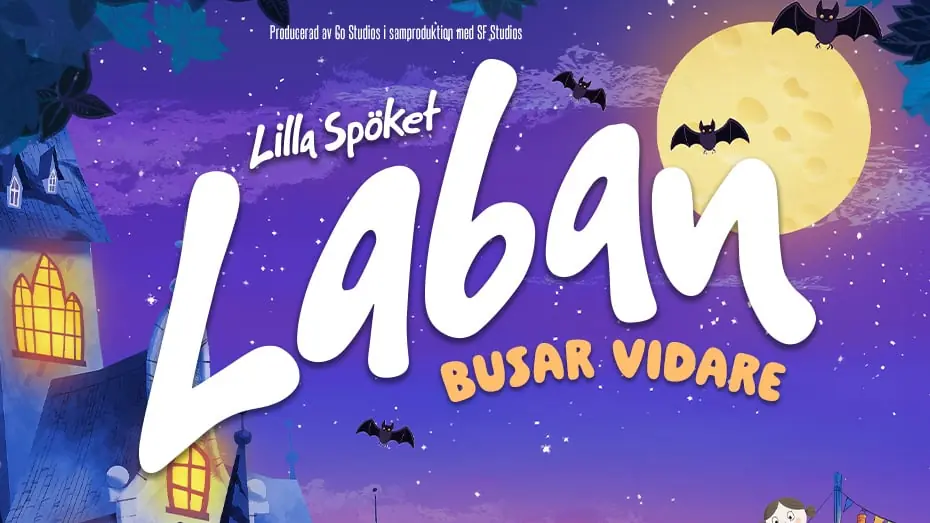 Little Ghost Laban Causes Mischief Again (Swedish) — Bio Monitor, Filipstad