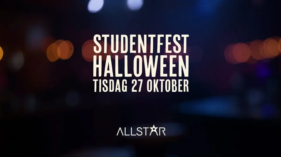 Student Halloween Party — Allstar Örnsköldsvik, Örnsköldsvik
