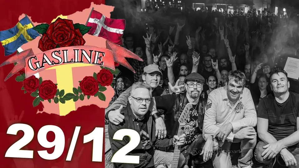 Gasline: Gasolin & Kim Larsen Tribute — medley – musik, mat & mer, Malmö