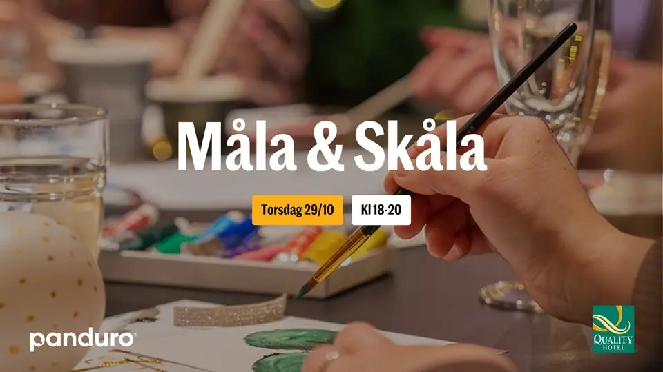 Paint & Sip — Quality Hotel, Aveny, Sundsvall