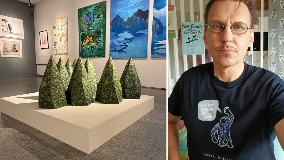 Exhibition Tour: FROM Falu Grafiker TO Falu Grafiker — Dalarnas museum, Falun