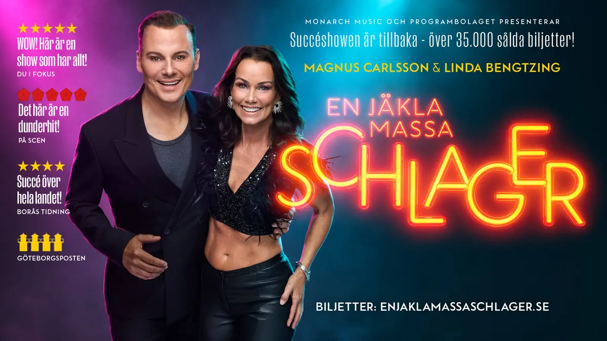 En Jäkla Massa Schlager 2027 — Flygeln, Norrköping