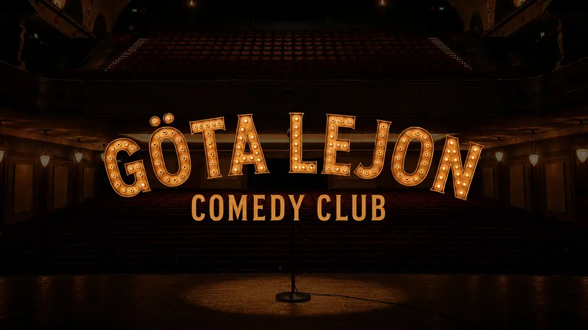 Göta Lejon Comedy Club: Messiah Hallberg, Branne Pavlovic, Viktor Engberg, Josefin Sonck — Göta Lejon, Stockholm