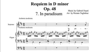 Gabriel Fauré – Requiem, version för orgel och kör