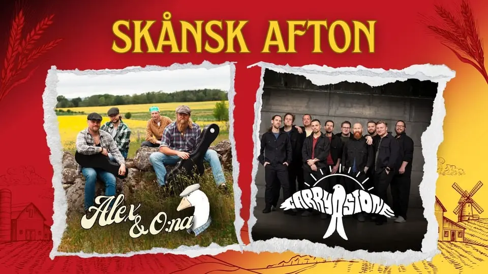 Skånsk afton - Alex & O:na och Carry a Stone — Biljardkompaniet, Kristianstad