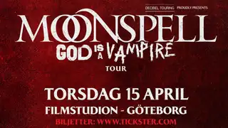 Moonspell - God Is A Vampire Tour Gothenburg 15/4