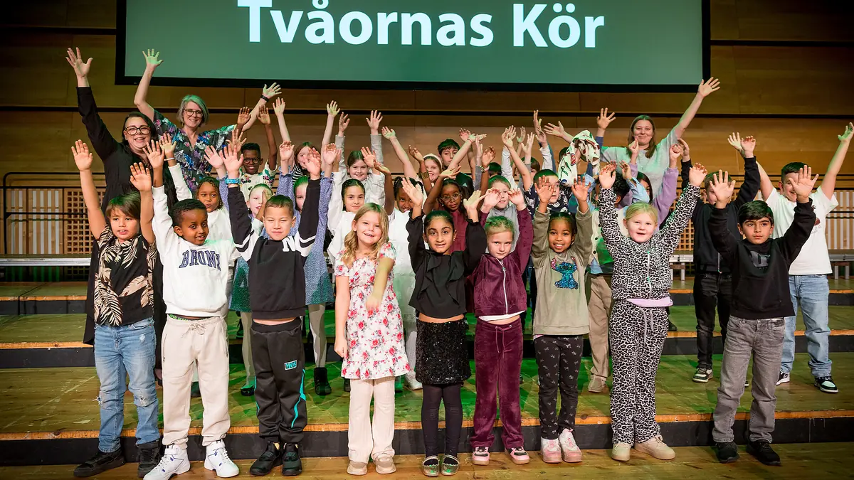 Tvåornas kör — De Geerhallen, Norrköping