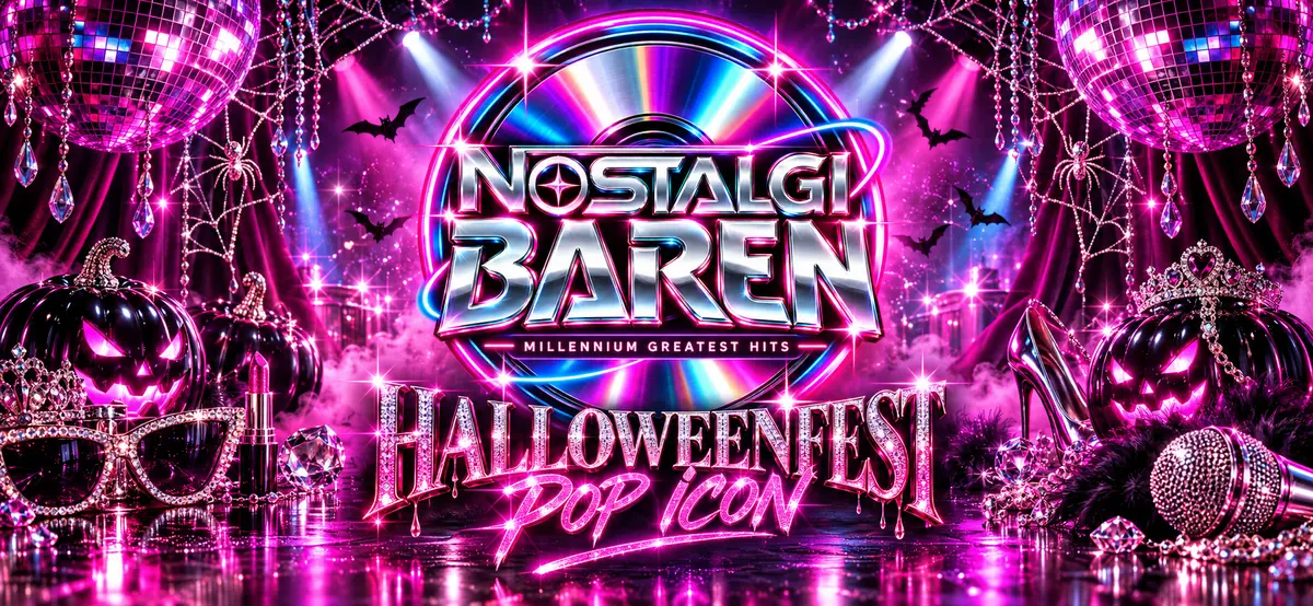 🎃 NOSTALGIBAREN HALLOWEEN: POP ICON 🎃 — Palladium, Malmö
