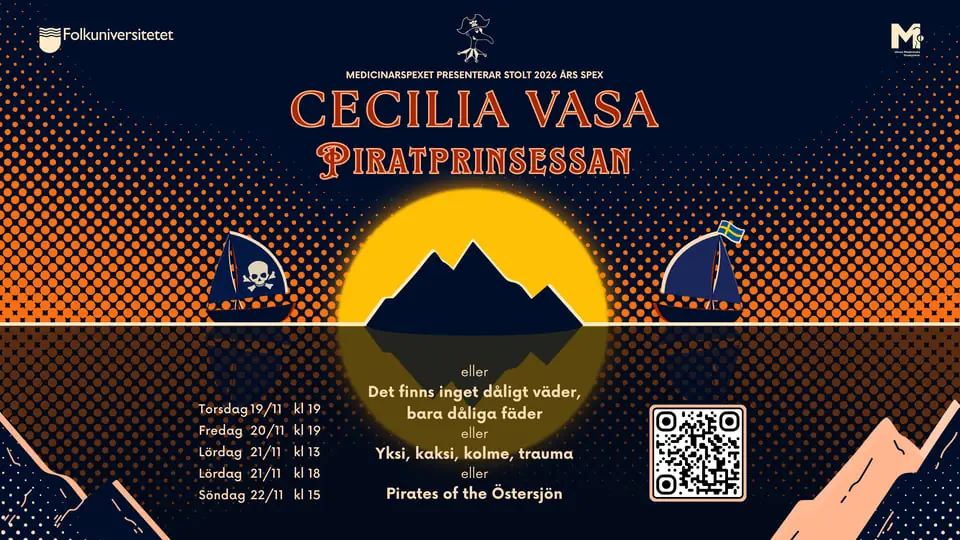 Piratprinsessan Cecilia Vasa — Vävenscenen, Umeå