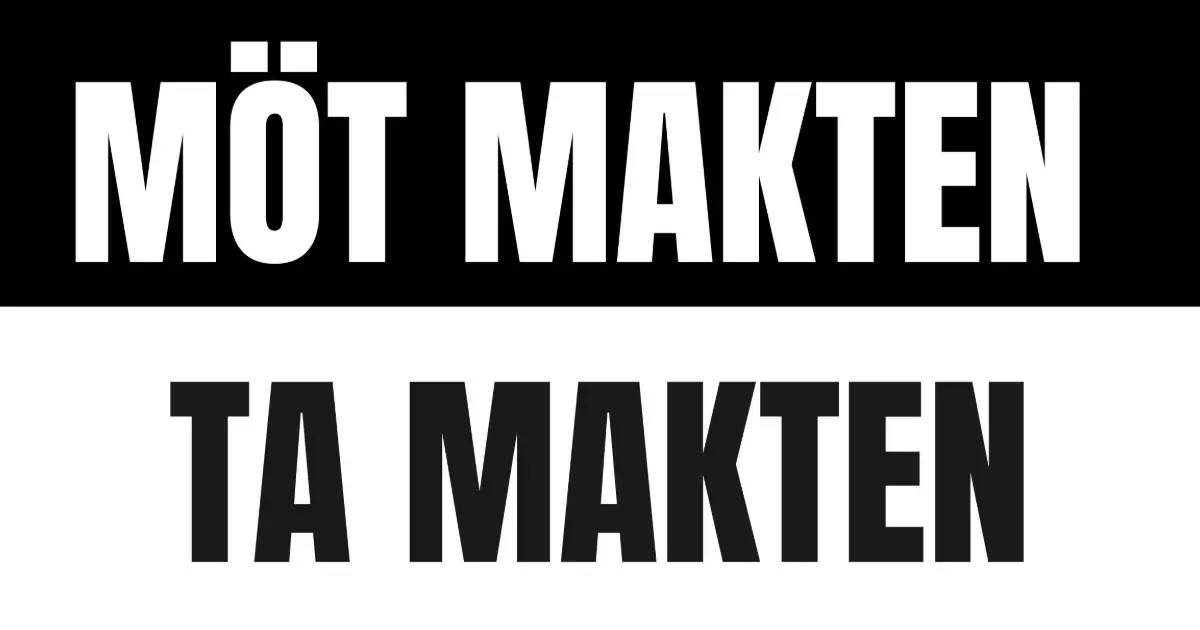 Möt makten, ta makten – barnrättsmässa utan vuxna — Kulturhuset Stadsteatern, Stockholm