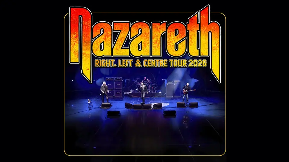 Nazareth - Right, Left & Centre Tour 2026 — Slagthusets Teater, Malmö