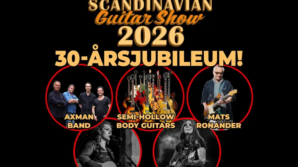 The Great Scandinavian Guitarshow 2026! — FÅLLAN, Stockholm