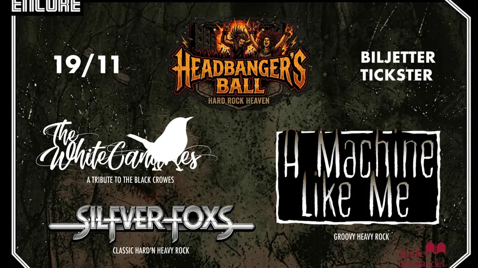 Headbangers Ball- En helkväll i hårdrock — ENCORE, Sundbyberg
