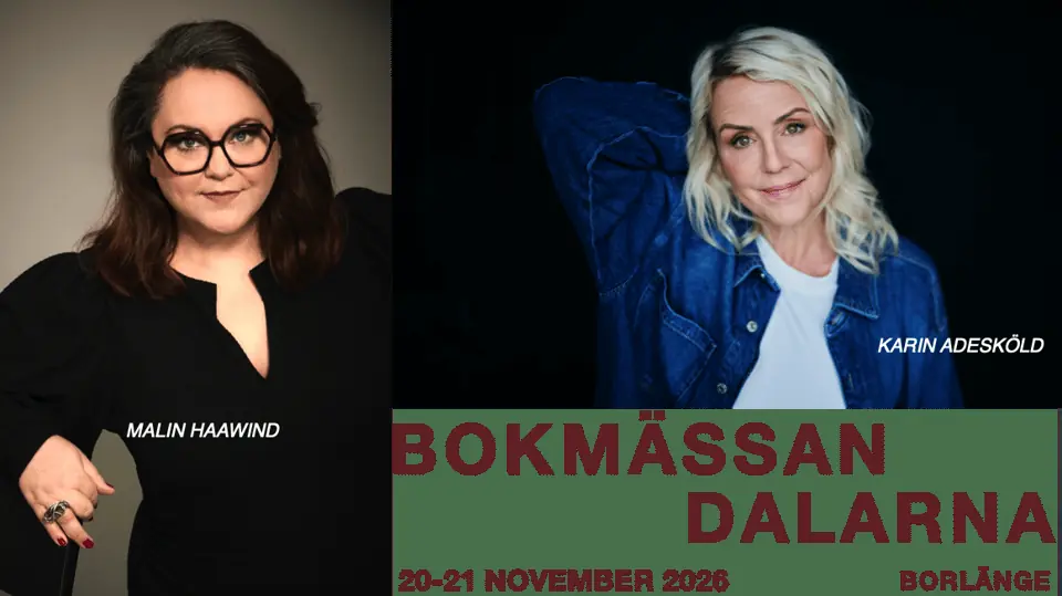 Bokmässan Dalarna 2026 — Cozmoz Arena, Borlänge