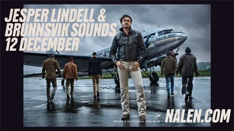 Jesper Lindell & Brunnsvik Sound — Nalen – Stora Salen, Stockholm, Stockholm