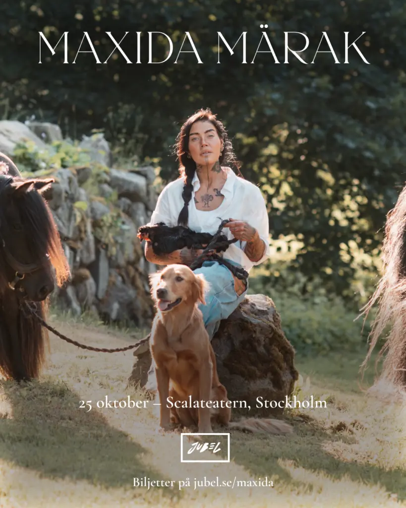 Konsert med Maxida Märak — Scalateatern, Stockholm