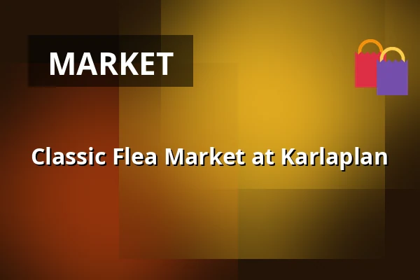 Classic Flea Market at Karlaplan — Karlaplan, runt fontänen, Stockholm