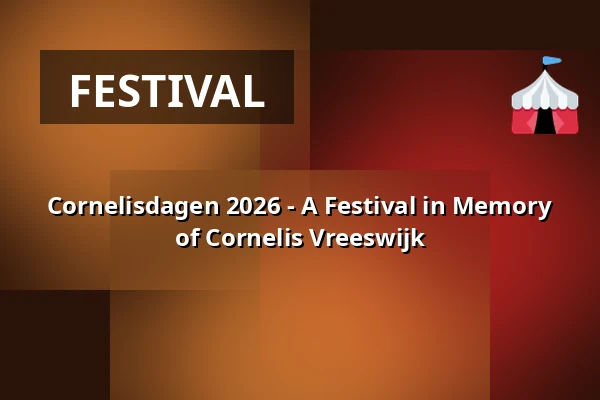 Cornelisdagen 2026 - A Festival in Memory of Cornelis Vreeswijk — Södra Teatern, Stockholm