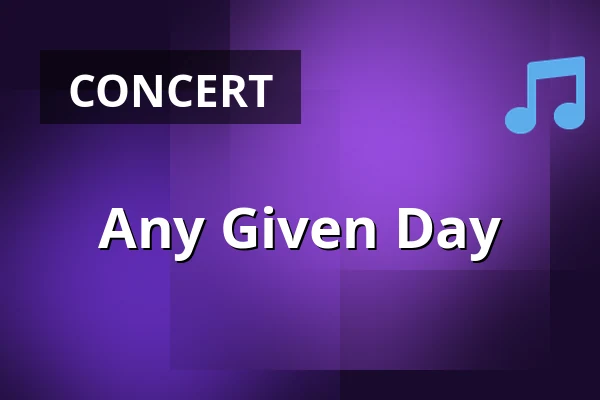 Any Given Day — Kollektivet Livet Bar och Scen, Stockholm