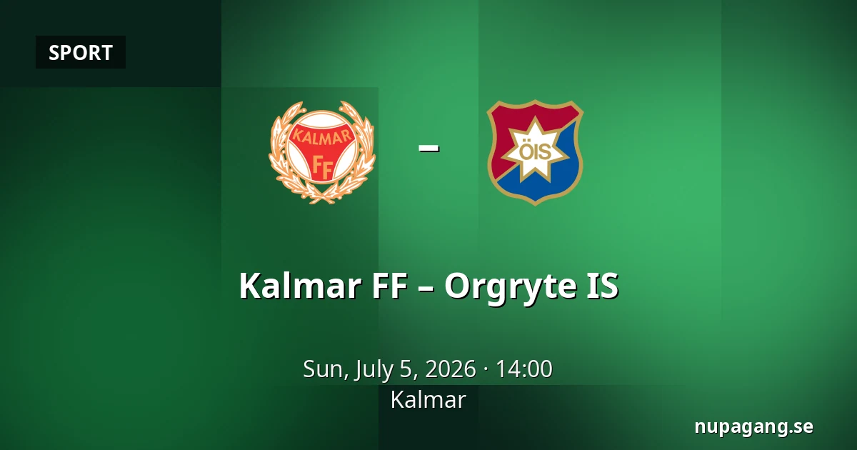 Kalmar FF – Orgryte IS — Kalmar