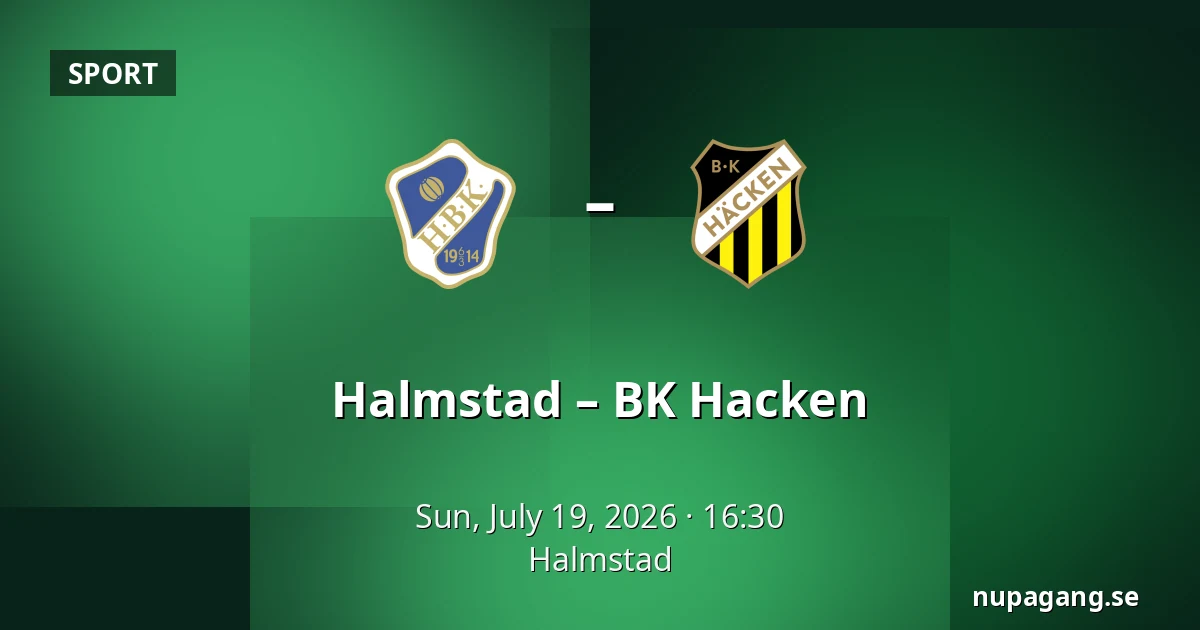 Halmstad – BK Hacken — Halmstad