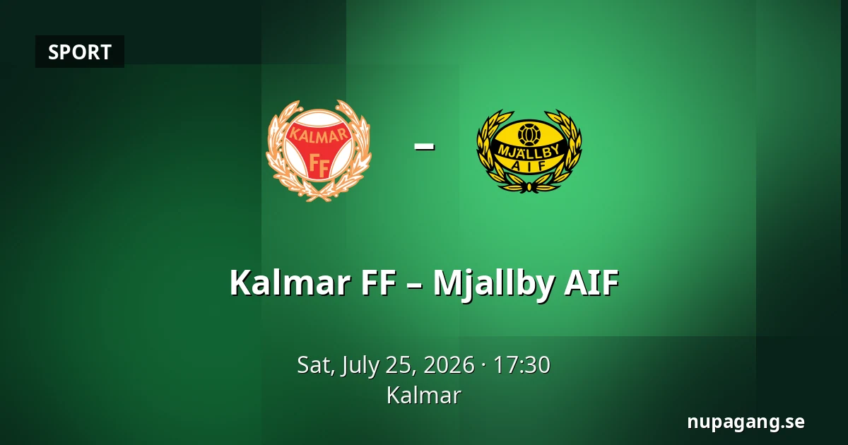 Kalmar FF – Mjallby AIF — Kalmar