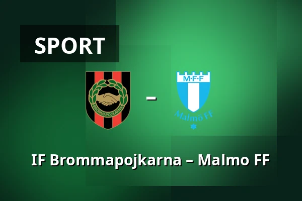 IF Brommapojkarna – Malmo FF — Grimsta IP, Stockholm