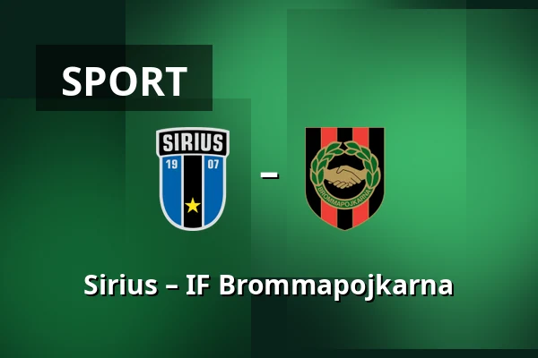 Sirius – IF Brommapojkarna — Studenternas IP, Uppsala