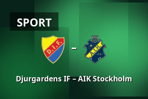 Djurgardens IF – AIK Stockholm — 3Arena, Stockholm