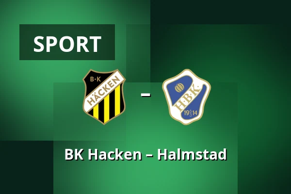 BK Hacken – Halmstad — Nordic Wellness Arena, Gothenburg