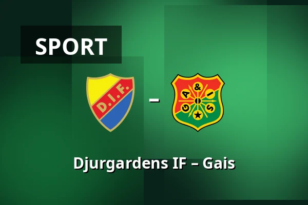 Djurgardens IF – Gais — 3Arena, Stockholm