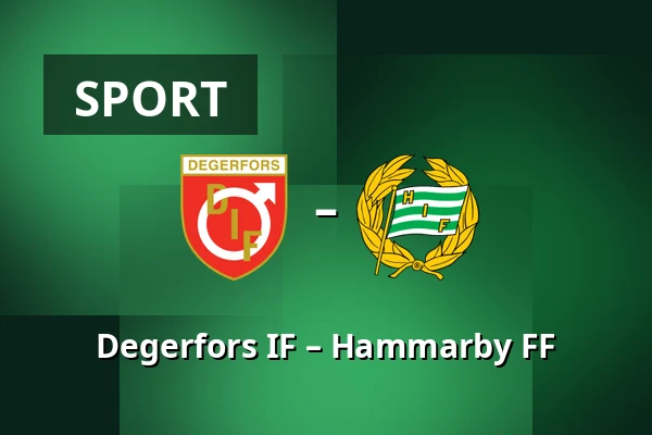 Degerfors IF – Hammarby FF — Stora Valla, Degerfors