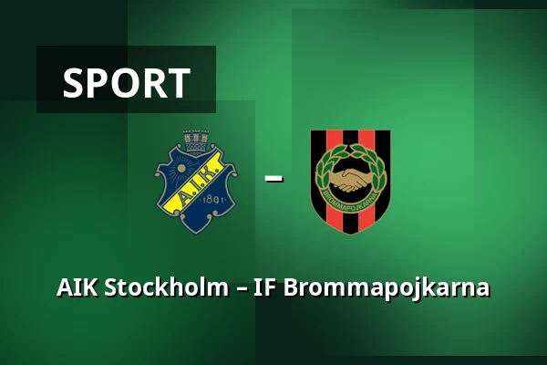 AIK Stockholm – IF Brommapojkarna — Strawberry Arena, Solna