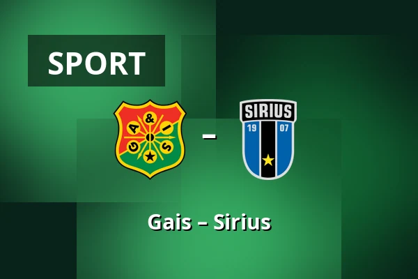 Gais – Sirius — Gamla Ullevi, Gothenburg