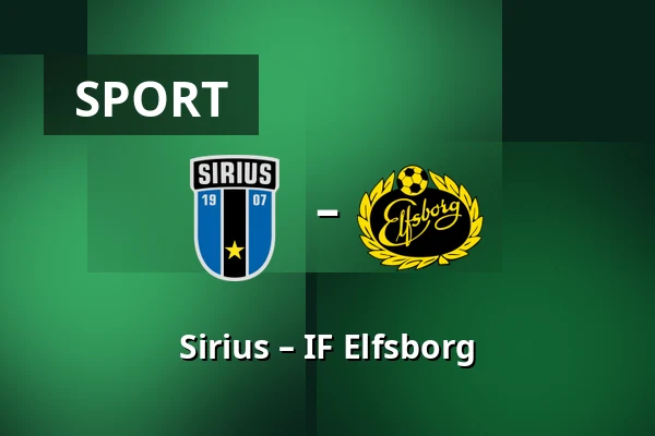 Sirius – IF Elfsborg — Studenternas IP, Uppsala